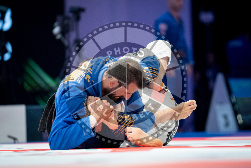 20231107PBB6483 | Fighters compete during the AJP World Master Championship in the Mubadala Arena in Abu Dhabi, Arab United Emirates, on November 7, 2023.