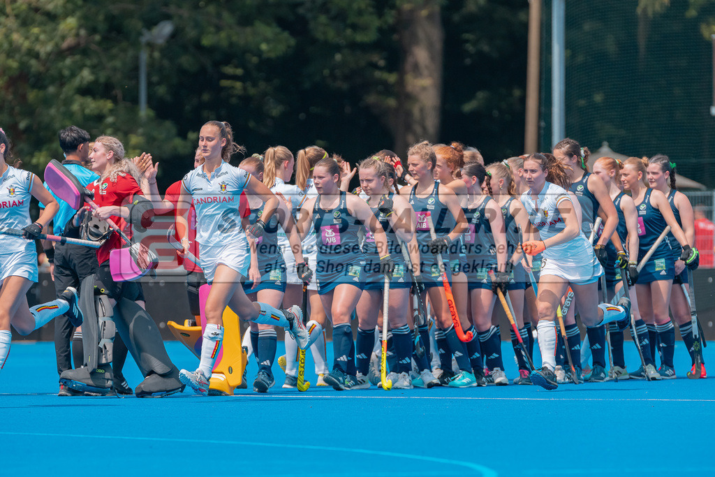 HK_20230709_100157 | Euro Hockey WU18 Belgium - Ireland Championship Girls &amp; Boys am 9.7.2023 CHTC , Krefeld ,