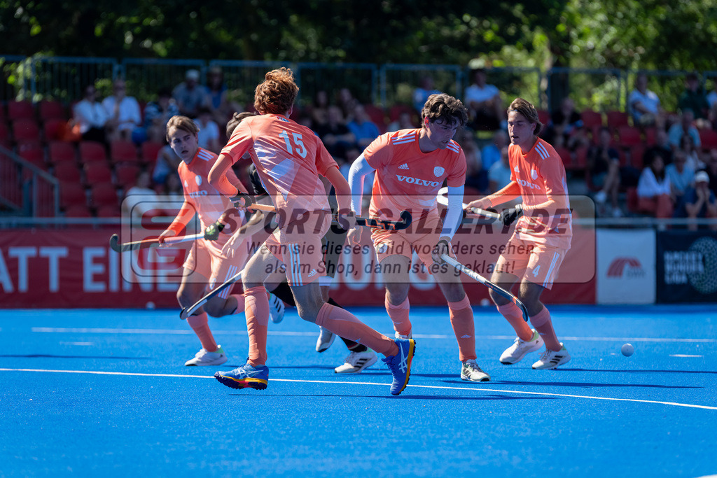 HK_20240628_102455 | MU18 Länderspiel Germany - Niederlande am 28.6.2024 Crefelder HTC, Krefeld ,