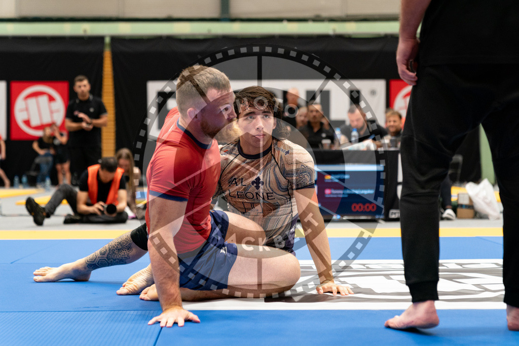 20230916PBB7381 | Fighters compete during the grappling tournement ADCC Trials (European, Middle East and African Championship) in Warsaw, Poland, on September 16, 2023.