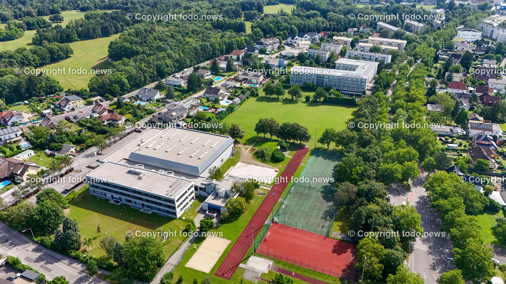 Linz Kleinmuenchen_ Sportmittelschule_ Seniorenheim_ 29.06.2024-7 | 29.06.2024, Linz, AUT, Kleinmuenchen, im Bild Sportmittelschule, SeniorenheimDrohne