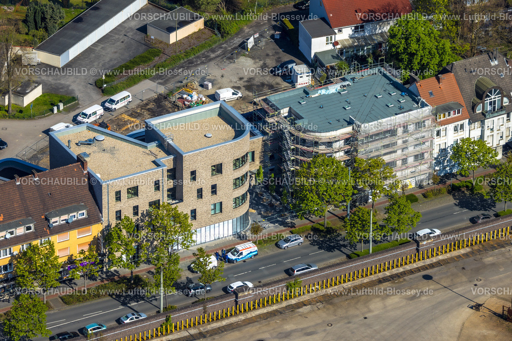 Hamm230400422 | Luftbild, Wilhelmstraße Baustelle und Neubau, Mitte, Hamm, Ruhrgebiet, Nordrhein-Westfalen, Deutschland