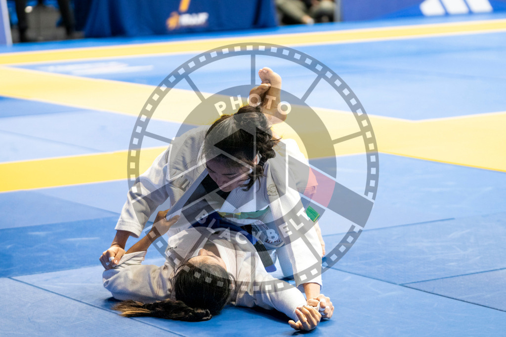 20240121PBB5089 | Fighters compete during the second day of the IBJJF European Championship in Paris, France, on January 21, 2024.