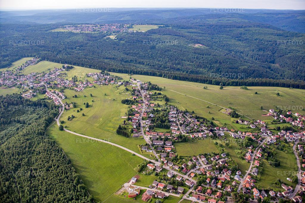 Luftbild: Viertelstr im Ortsteil Rotensol in Bad Herrenalb im Bundesland Baden-Württemberg in Deutschland. Foto: IMG_079741.jpg vom 31.05.2015 durch Werner Riehm/FLY-FOTO.de