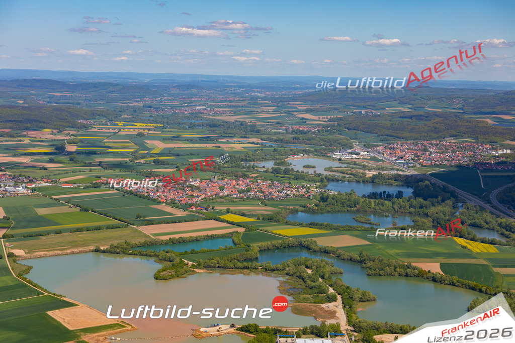 Das Luftbild der Stadt Ebing wurde 2019 vom Flugzeug heraus erstellt (keine Drohne) Aufnahmehöhe ca.400 Meter- hohe Auflösung- beste Druck-Qualität garantiert!