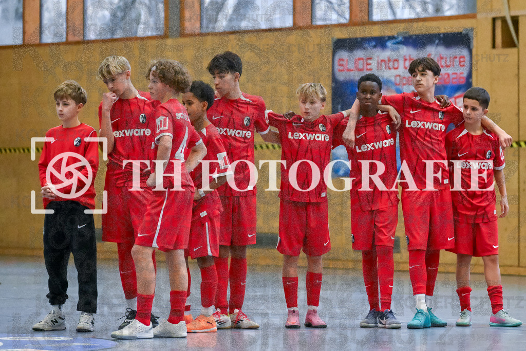 GER, Begegnung, Fussball, U14 Hallenturnier, PS-Immo-Cup 2026, 18.01.2026 | SC Freiburg