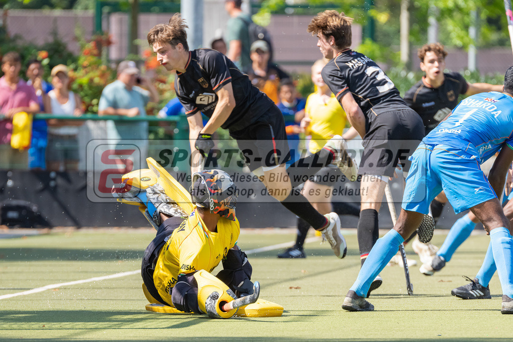 HK_20230822_103757 | 4 Nations Tournament Spiel um Platz 1 ( MU21 ) Indien - Germany am 22.8.2023 DHC Düsseldorf, Düsseldorf ,