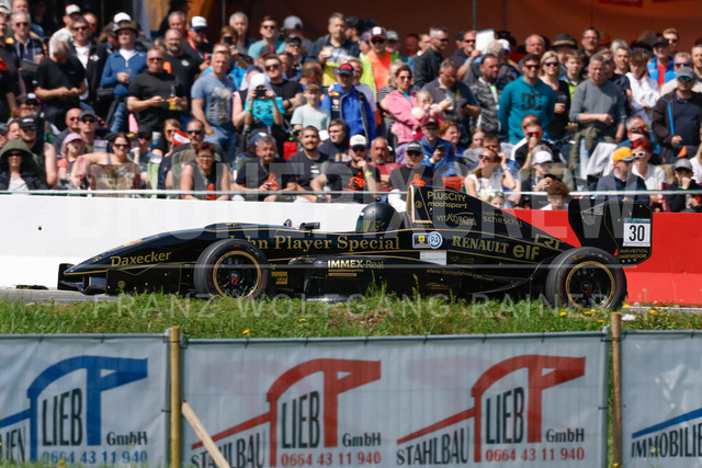 Rechberg Hill Climb 2025 – FIA European Hill Climb Championship | Rechberg Hill Climb 2025, part of the FIA European Hill Climb Championship. High-speed racing action, mountain scenery, atmosphere and pure motorsport passion captured in detail. The image shows Juergen Berger (AUT) Tatuus Renault FR 2.0.          