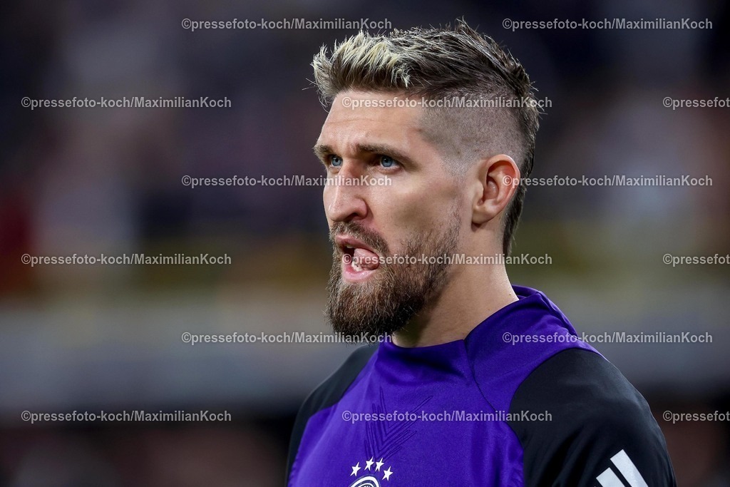 DFB23032502131 | 23.03.2025, Fußball, Viertelfinale UEFA Nations League, Deutschland - Italien, Signal Iduna Park, Saison 2024 2025: Robert Andrich (GER #23) DFB regulations prohibit any use of photographs as image sequences and or quasi-video.
