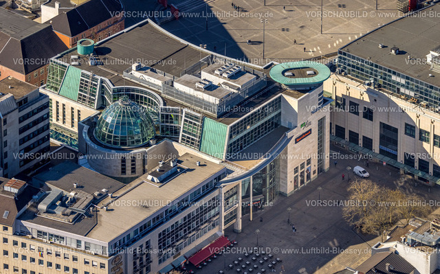 Dortmund250300347 | Luftbild, Geschäftszentrum Hansa-CarrÃ© mit Sportscheck, Platz Alter Markt, City, Dortmund, Ruhrgebiet, Nordrhein-Westfalen, Deutschland