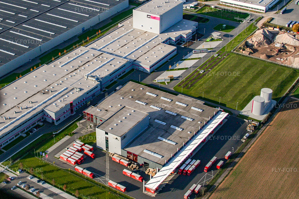 Luftbild: Prowell Papierverarbeitung in Offenbach an der Queich im Bundesland Rheinland-Pfalz in Deutschland. Foto: IMG_14535.jpg vom 08.11.2008 durch Werner Riehm/FLY-FOTO.de