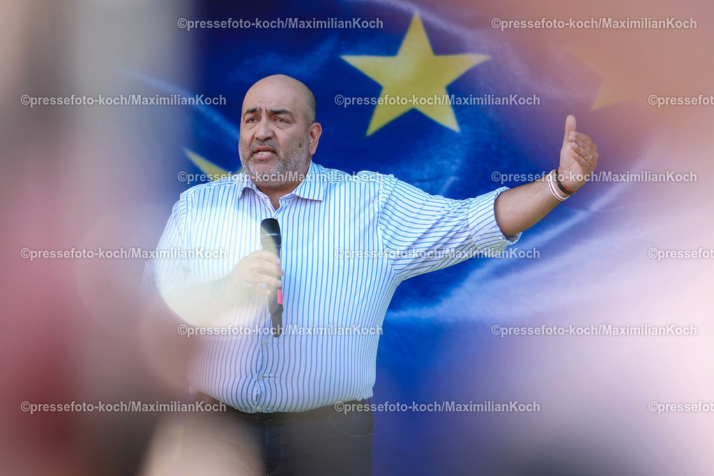 Koe07062401020 | 07.06.2024, Köln, Wahlkampfveranstaltung Bündnis 90 Die Grünen - Bundestagsabgeordneter Omid Nouripour 