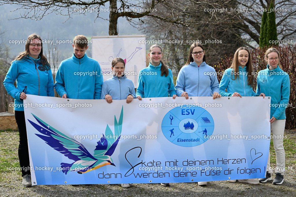 Ossiachersee Pirouette ESC Steindorf 31.3.2024 | Ossiachersee Pirouette ESC Steindorf 31.3.2024, Ossiachersee Pirouette ESC Steindorf am 31.03.2024 in Steindorf (Ossiachersee Halle), Austria, (Photo by Bernd Stefan)