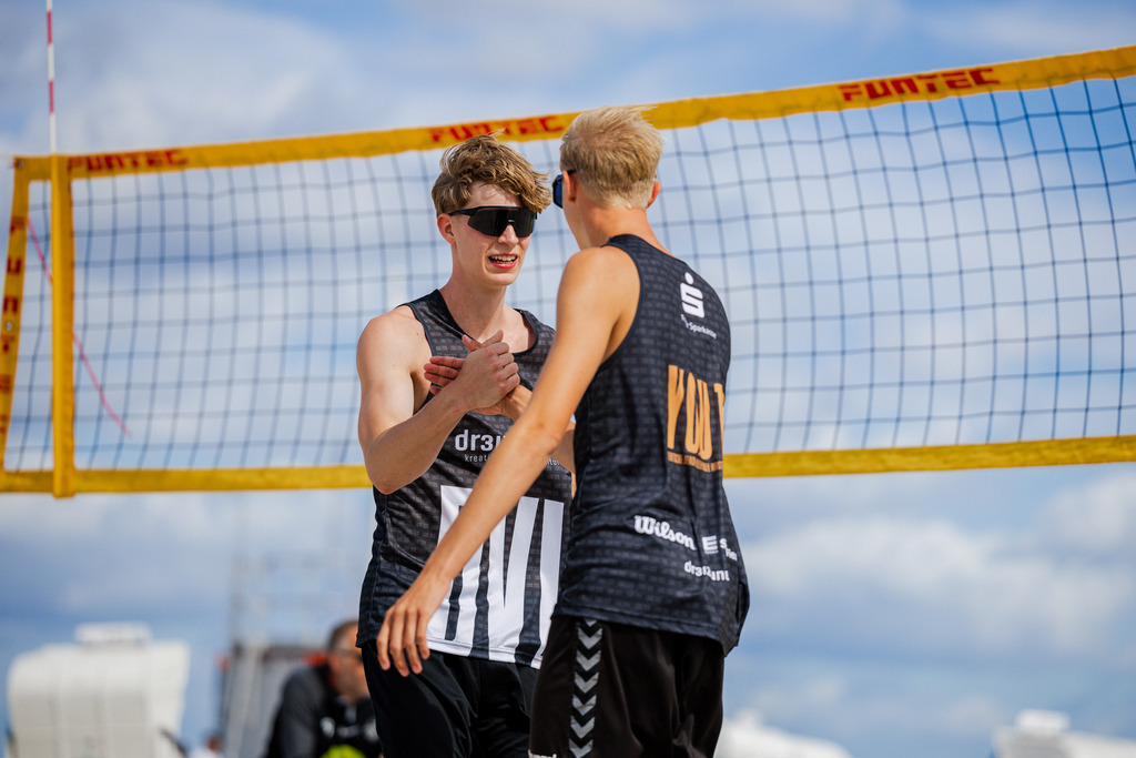 Beachvolleyball I Saison 2026 I Deutsche Meisterschaft U19 I 1. Tag | Jasper Lorenz Fotografie - Realisiert mit Pictrs.com