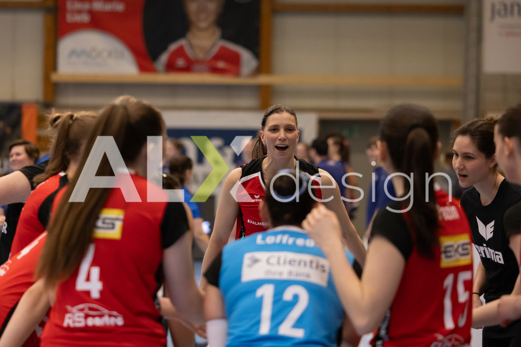 Volleyball I Frauen I Saison 2025-2026 I Volleyball NLA | Women I 1/2 Finals I  VC Kanti Schaffhausen - Sm'Aesch Pfeffingen I 07.03.2026 | 11 Kateřina Holásková (CZ) (VC Kanti Schaffhausen) – Mitte - Realisiert mit Pictrs.com