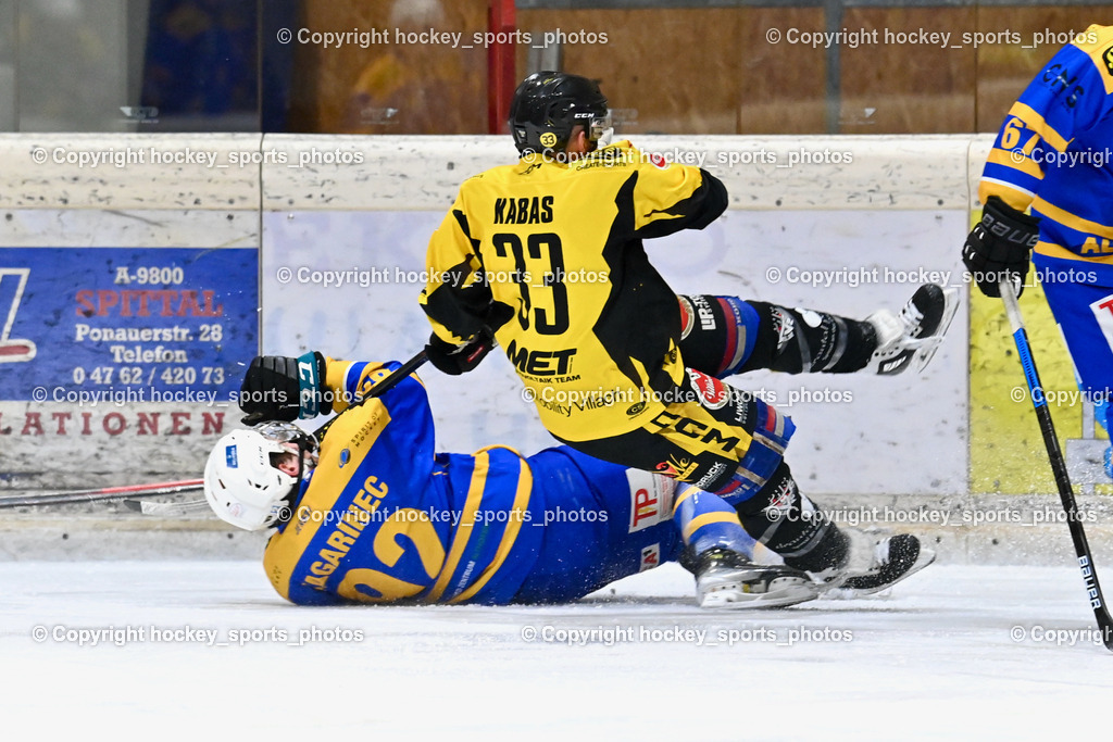 EC Spittal Hornets vs. EHC Althofen 6.1.2024 | #92 Jagarinec Jakob, #33 Kabas Michael,