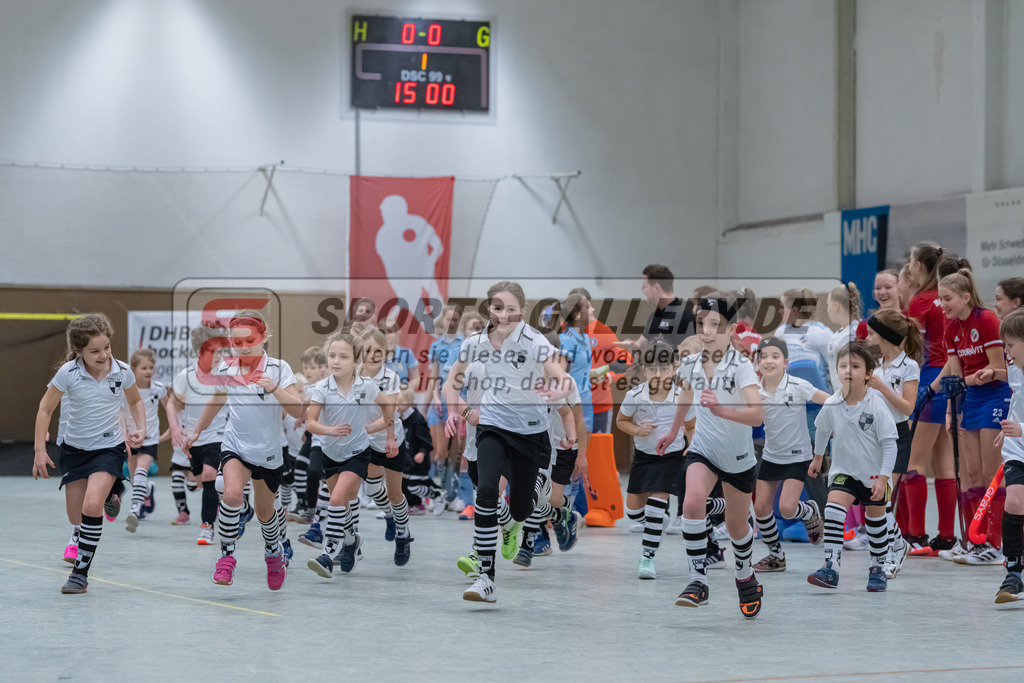 HK_20230226_105192 | Deutsche Meisterschaft WU16 Spiel um Platz 3 UHC Hamburg - Mannheimer HC am 26.2.2023 DSC 99, Düsseldorf ,