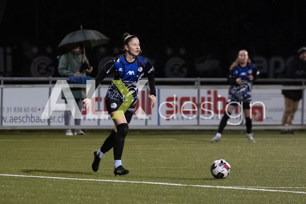 Fußball I Frauen I Saison 2025-2026 I AXA Women's Super League | Women I 14. Spieltag I Grasshoppers Club Zürich - FC Zürich I 14.02.2026 | 39 Lynn Häring (CH) (FC Luzern) – Abwehr - Realisiert mit Pictrs.com