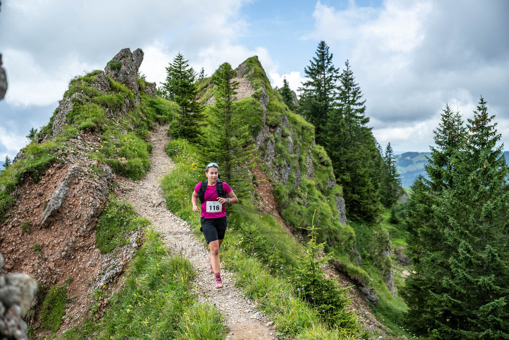 35. Gebirgsmarathon | 35. Gebirgsmarathon 2024 am 03.08.2024 in Immenstadt. Einer der anspruchsvollsten​und ältesten Bergläufe​Deutschlands im Naturpark Nagelfluhkette!(Foto: Dominik Berchtold/www.dberchtold.com)Instagram: @d_berchtold_foto 