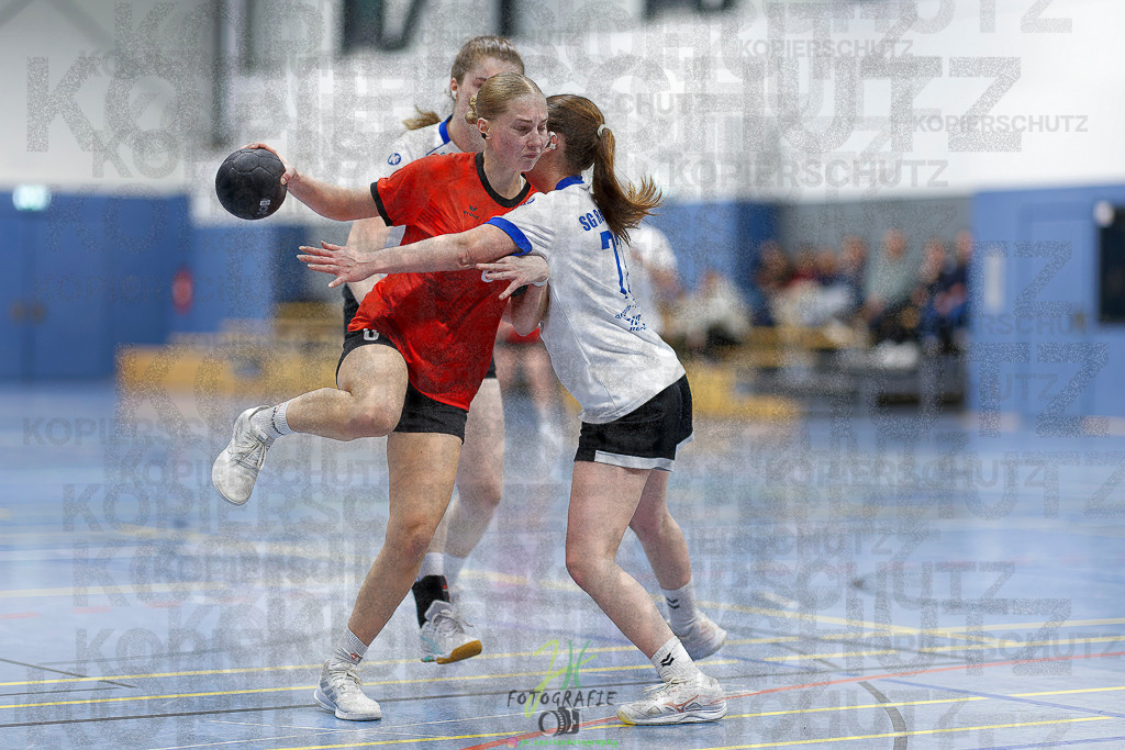 Frauen 2. Bezirksklasse; SG Rechtenbach - HSG Linden II | Frauen 2. Bezirksklasse; SG Rechtenbach - HSG Linden II am 16.11.2025 in Rechtenbach (Sporthalle Rechtenbach)Photo © 2025 - Jörg Heinrich - Realisiert mit Pictrs.com