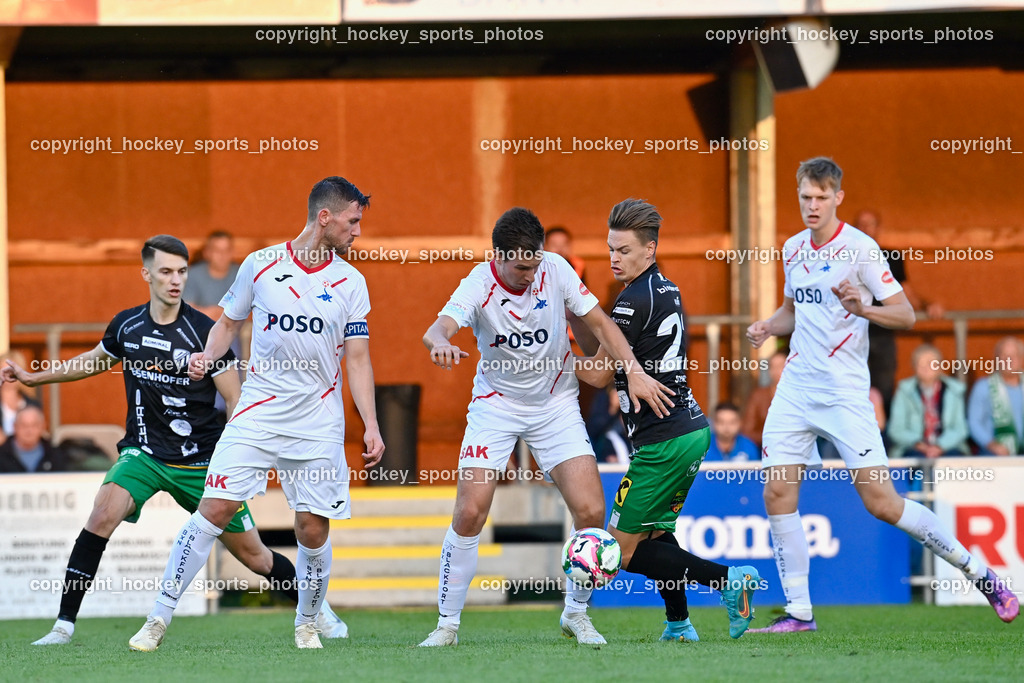 SAK Klagenfurt vs. FC Gleisdorf 09 2.9.2022 | #10 Filip Smoljan, #7 Darjan Aleksic, #15 Roman Sadnek, #22 Patrick Schroll, #5 Matic Pavlic