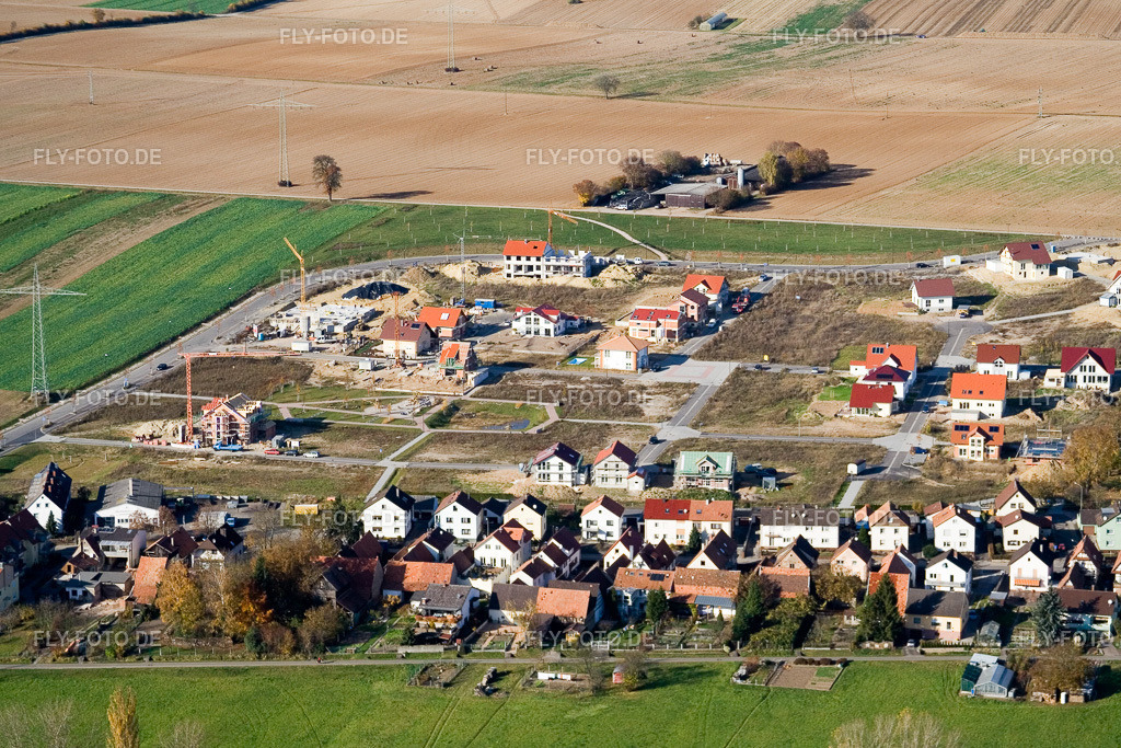 Am Höhenweg | Luftbild: Am Höhenweg in Kandel im Bundesland Rheinland-Pfalz in Deutschland. Foto: IMG_8775.jpg vom 05.11.2007 durch Werner Riehm/FLY-FOTO.de - Realisiert mit Pictrs.com