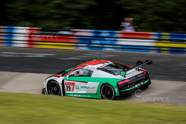 4_24hNbr19_0028070BK_STS | 24h Nürburgring 2019 - ADAC TOTAL 24-Rennen - Foto: Gruppe C Photography; #29 Audi R8 LMS GT3 Evo, Audi Sport Team Land: Christopher Mies, Rene Rast, Kelvin van der Linde, Christopher Haase - Realisiert mit Pictrs.com