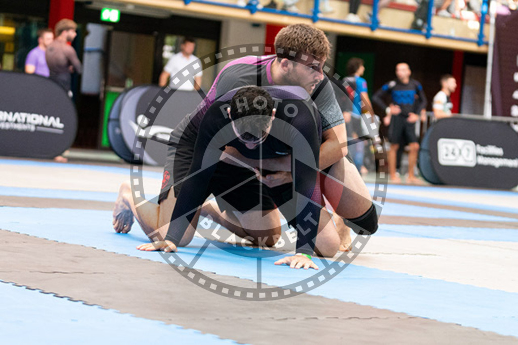 20230826PBB54746 | Fighters compete during the AJP INTLPRO BJJ and grappling competition in Hamburg, Germany, on August 26 2023.