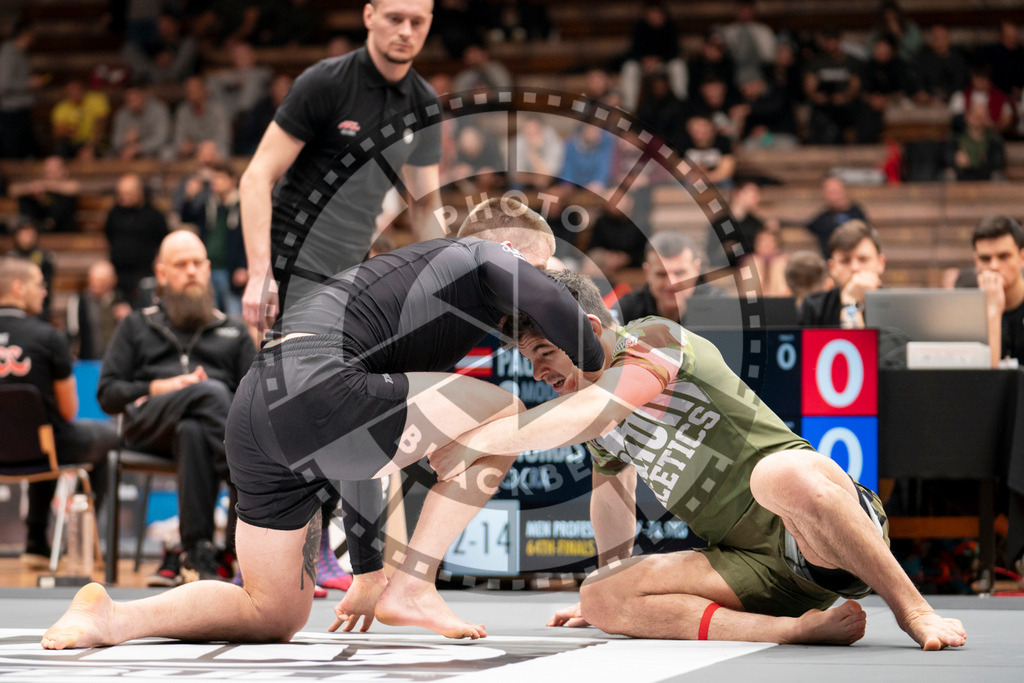 20240217PBB01497 | Fighters compete during the ADCC European, Middle Eastern and African Championship in Zagreb, Croatia, on February 17, 2024.