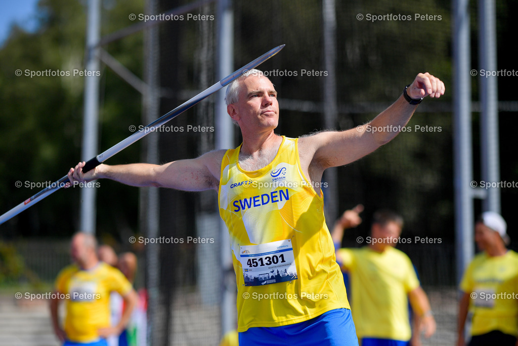WMAC - Day 1_145 | World Masters Athletics Championship am 13.08.2024 in Gotheburg; SpeerwurfPhoto: Kai Peters - Realisiert mit Pictrs.com