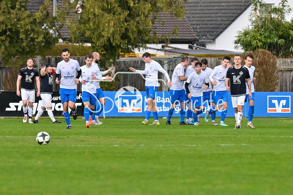 BC Aichach - SpVgg Joshofen-Bergheim | Jubel nach 0-2