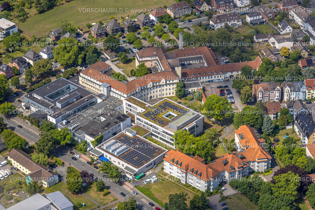Hamm250702173Uentrop | Luftbild, St. Marien-Hospital Hamm und Johanniter-Kliniken Hamm, Standort Knappenstraße, Uentrop, Hamm, Ruhrgebiet, Nordrhein-Westfalen, Deutschland