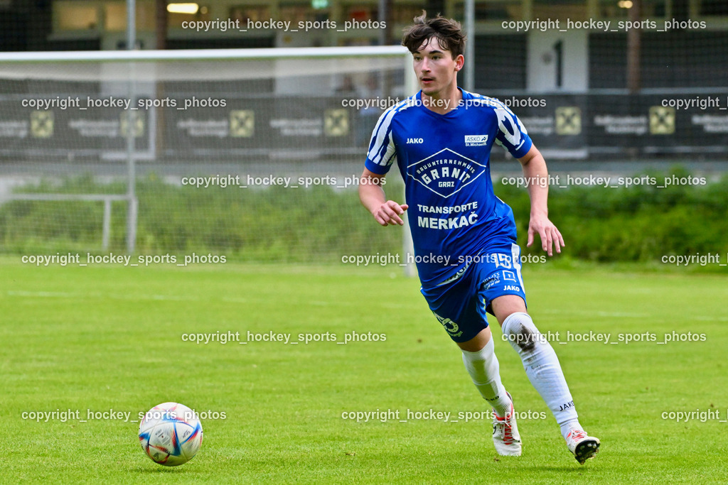 WSG Radenthein vs. St. Michael ob Bleiburg | #11 Tobias Suschnig St. Michael ob Bleiburg, WSG Radenthein vs. St. Michael ob Bleiburg, WSG Radenthein vs. St. Michael ob Bleiburg  am 15.06.2024 in Radenthein (Sportplatz Radenthein), Austria, (Photo by Bernd Stefan)