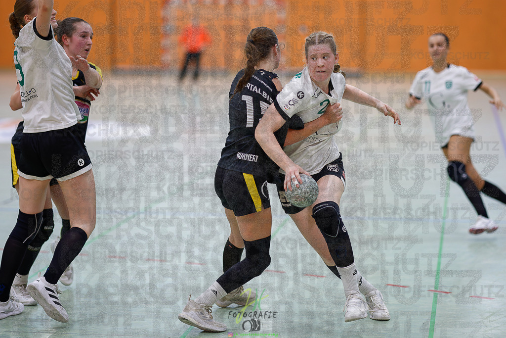 Quali-Turnier JBL wJA; Frisch Auf Göppingen - HC Rödertal | Quali-Turnier JBL wJA; Frisch Auf Göppingen - HC Rödertal am 31.05.2025 in Oberkleen (Weidig-Halle)Photo © 2025 - Jörg Heinrich - Realisiert mit Pictrs.com