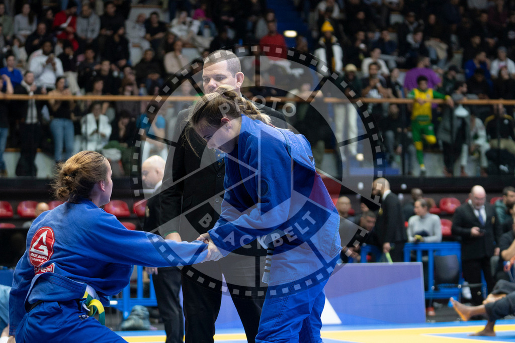 20240119PBB1800 | Fighters compete during the IBJJF European Championship in Paris, France, on January 19, 2024.
