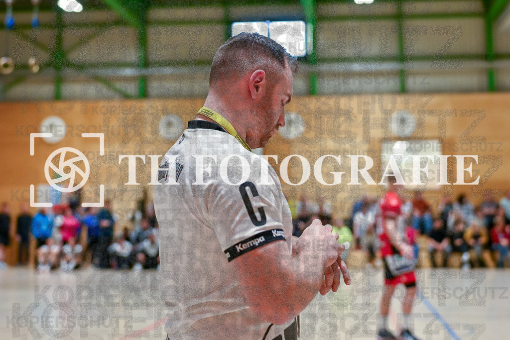 GER, SG Maulburg/Steinen - TuS Ringsheim, Handball, Landesliga Suedbaden, 22. Spieltag, Saison 2024/2025, 23.03.2025 | Andre Leuchtmann (SG Maulburg/Steinen, #13)GER, SG Maulburg/Steinen - TuS Ringsheim, Handball, Landesliga Suedbaden, 22. Spieltag, Saison 2024/2025, 23.03.2025Foto: TH Fotografie/Thomas Hess