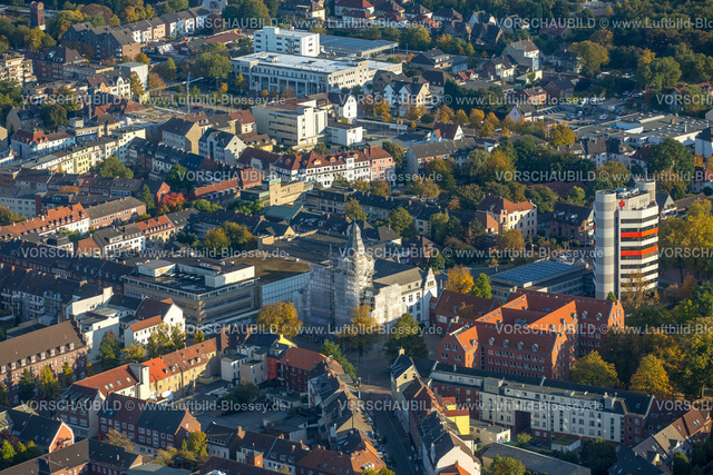 Gladbeck16103101 | Rathaus zur Zeit in der Renovierung,  Gladbeck, Ruhrgebiet, Nordrhein-Westfalen, Deutschland