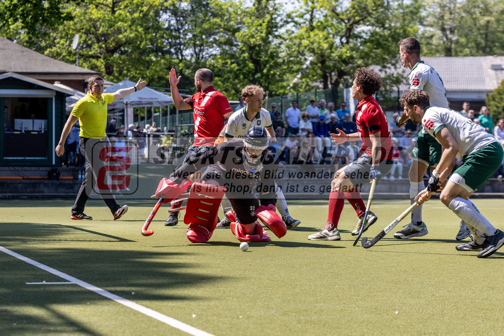 MJ_2024-.05-11-H-HTCU-Alster-20 | Thomas Ian Alexander (Der Club an der Alster #1), Uhlenhorst Mülheim - Der Club an der Alster am 11.5.2024 im Waldstadion, Mülheim a. d. Ruhr