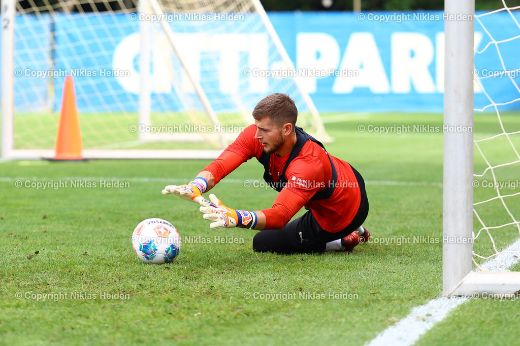 NH_HolsteinKiel_Training_29072025 | #1 Timon Weiner (Holstein Kiel)Fußball I Herren I Training I Saison 2025-2026 I Holstein Kiel I 29.07.2025 I Citti-Fußballpark