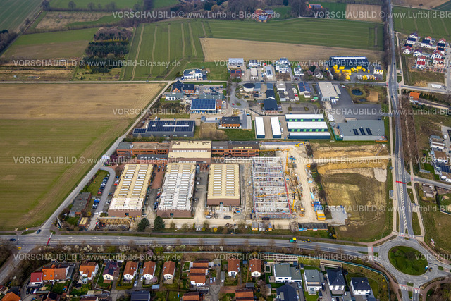 Soest240307302 | Luftbild, BBZ Berufsbildungszentrum Hellweg-Lippe e.V., Haus des Handwerks, Baustelle mit Neubau, Soest, Soester Börde, Nordrhein-Westfalen, Deutschland