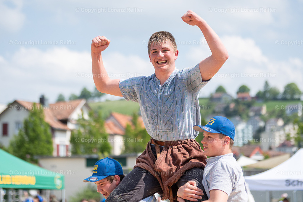 Schwingen -  Herisauer Buebeschwinget 2023 | Herisau Ebnet, 27.5.23, Schwingen - Herisauer Buebeschwinget.