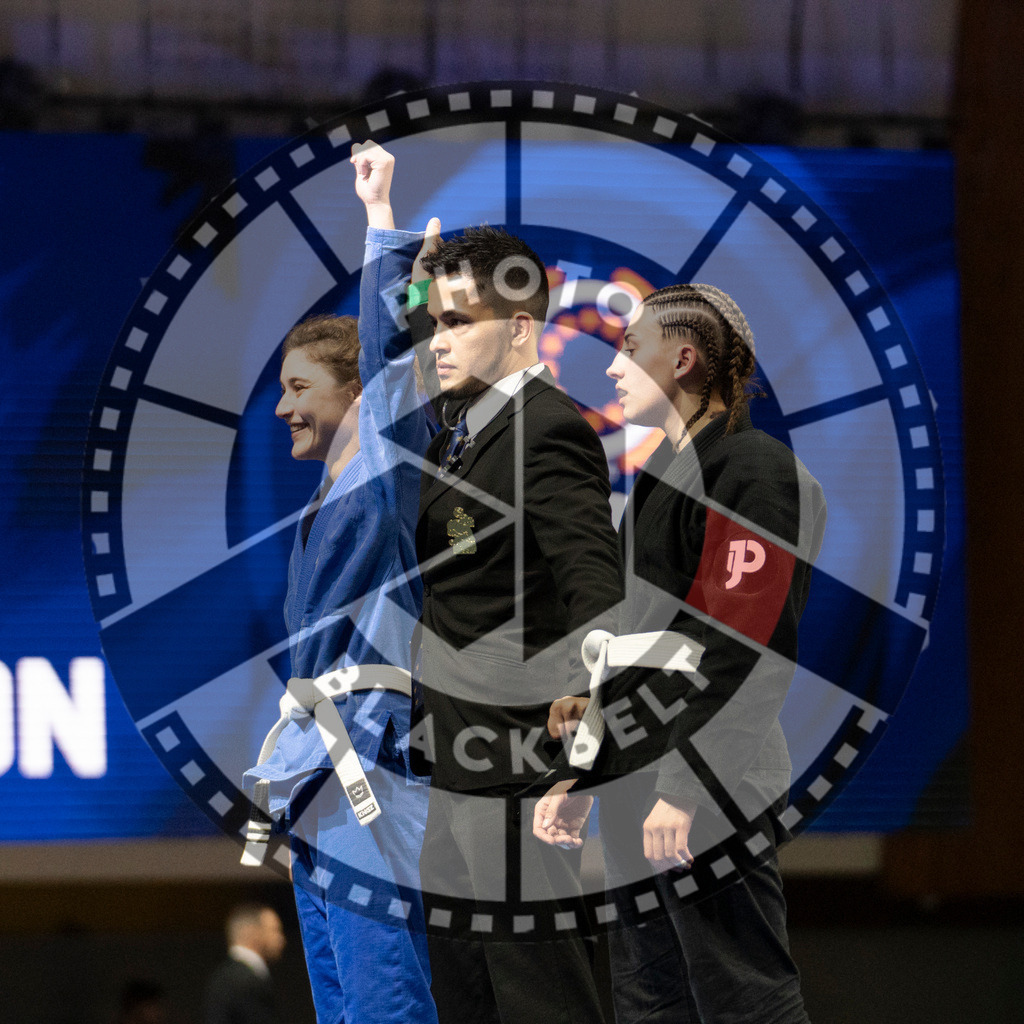 20240119PBB1458 | Fighters compete during the IBJJF European Championship in Paris, France, on January 19, 2024.