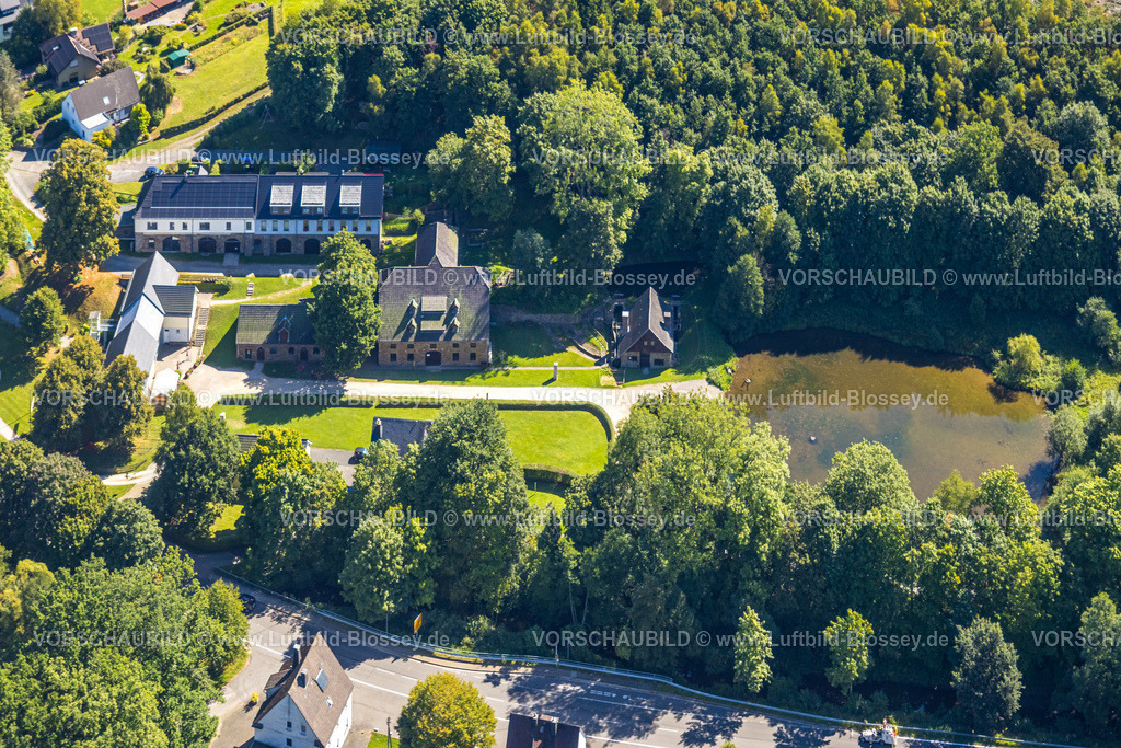 Wenden250812164 | Luftbild, Wendener Hütte Museum, Hillmicke, Wenden, Sauerland, Nordrhein-Westfalen, Deutschland