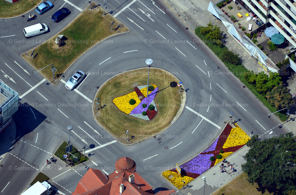 3303203 | Kreisverkehr Augsburger-Tor-Platz, Neu Ulm