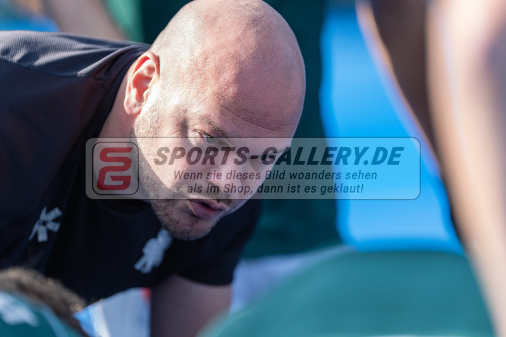 HK_20231007_105158 | 1.Bundesliga Herren Crefelder HTC - Uhlenhorst Mülheim am 7.10.2023 CHTC, Krefeld , Thilo Stralkowski (Trainer Uhlenhorst Mülheim #30 )