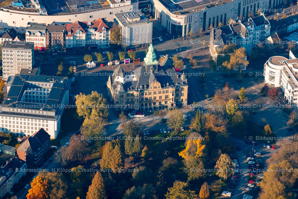 Luftbilder Recklinghausen-5460 | Lutbilder Recklinghausen Rathaus - Realisiert mit Pictrs.com