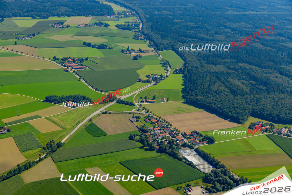 Das Luftbild zeigt : Aitersteinering Forstinning - Die Luftaufnahme wurde 2024 vom UL-Flugzeug aus erstellt ( keine Drohne ) - Hochauflösende Luftaufnahme - Für grossformatige Ausdrucke geeignet. Die Geschenkidee !Mit Lizenz und Bildrechte bestellbar