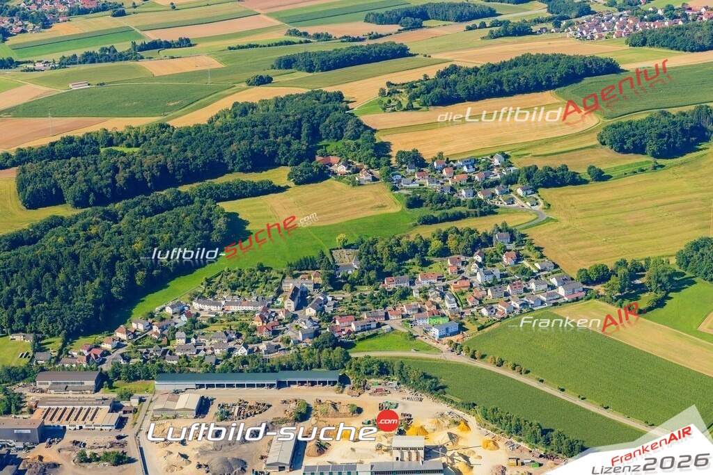 Klassische Luftaufnahme ohne Drohne zeigt:Luitpoldhöhe bei Amberg - Die Luftbildaufnahme wurde 2025 vom UL-Flugzeug heraus erstellt ( keine Drohne ) - Hochauflösende Luftaufnahme -Nicht vergleichbar mit Google Maps oder Satelittenbilder- Die Geschenkidee !Mit Lizenz und Bildrechte bestellbar