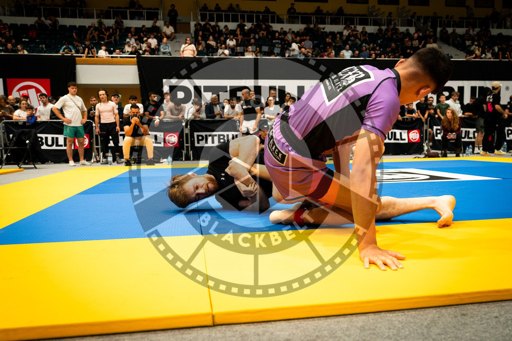 20250906PBB0140 | Fighters compete during the ADCC European Trials  competition in Warsaw, Poland, on September 6, 2025.