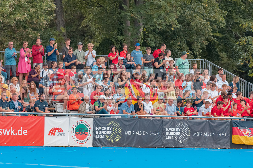 HK_20230715_102412 | Euro Hockey MU18 SF2 Spain vs Germany Championship Girls &amp; Boys am 15.7.2023 CHTC , Krefeld ,